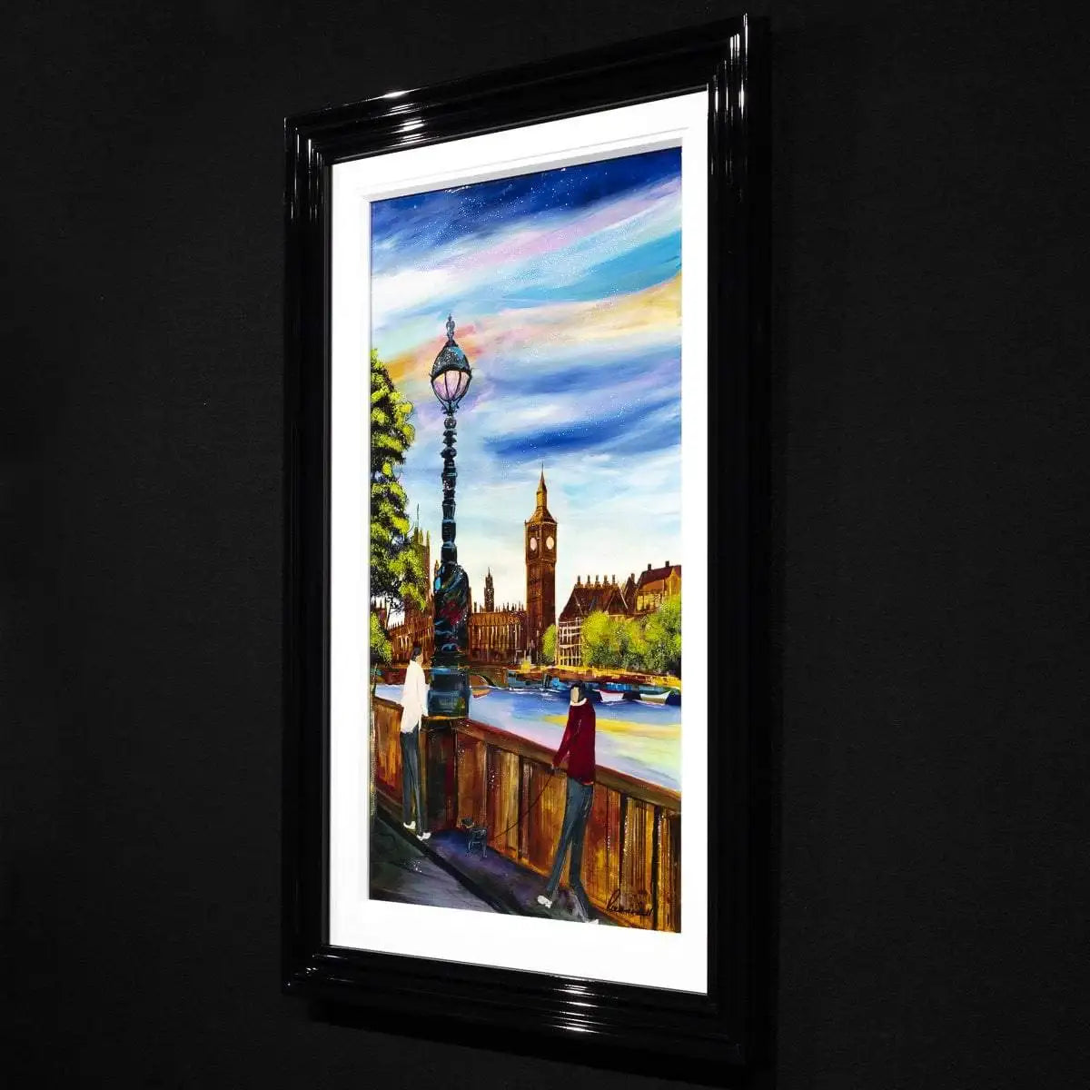 London Walks - Original - SOLD by artist Rozanne Bell - Wyecliffe Galleries