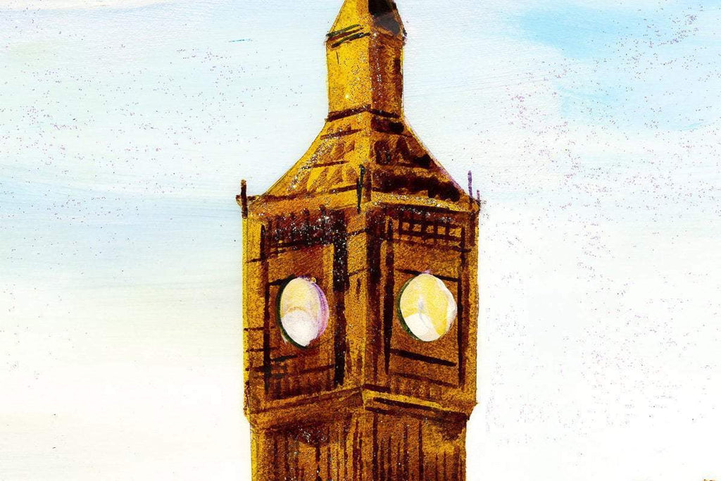 London Walks - Original - SOLD by artist Rozanne Bell - Wyecliffe Galleries