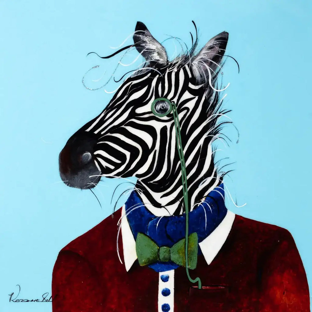 Lord Archibald - Original - SOLD by artist Rozanne Bell - Wyecliffe Galleries