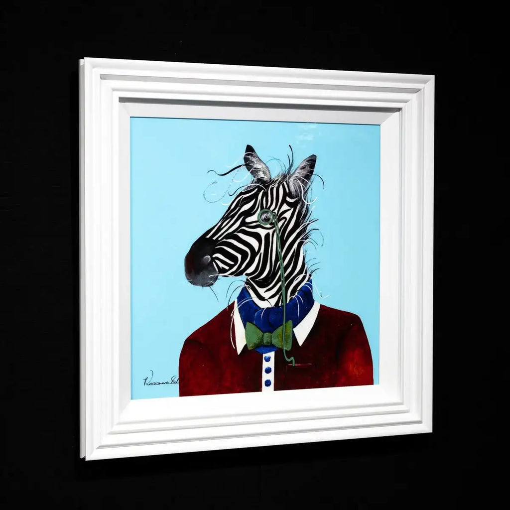 Lord Archibald - Original - SOLD by artist Rozanne Bell - Wyecliffe Galleries