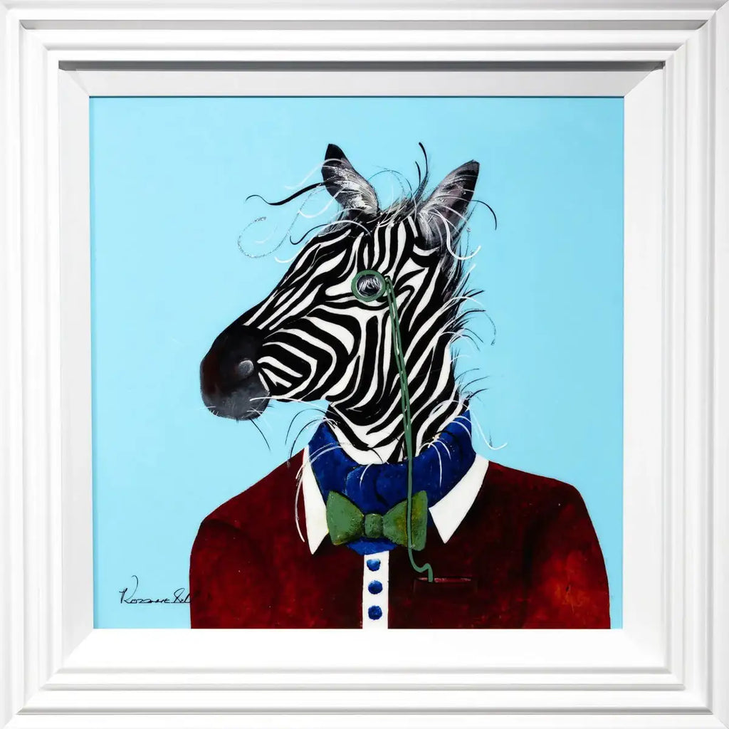 Lord Archibald - Original - SOLD by artist Rozanne Bell - Wyecliffe Galleries