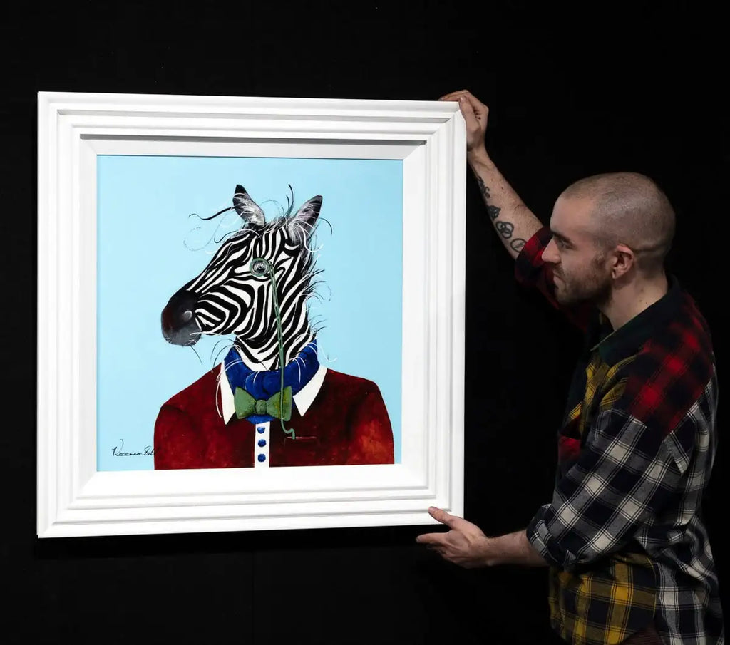 Lord Archibald - Original - SOLD by artist Rozanne Bell - Wyecliffe Galleries