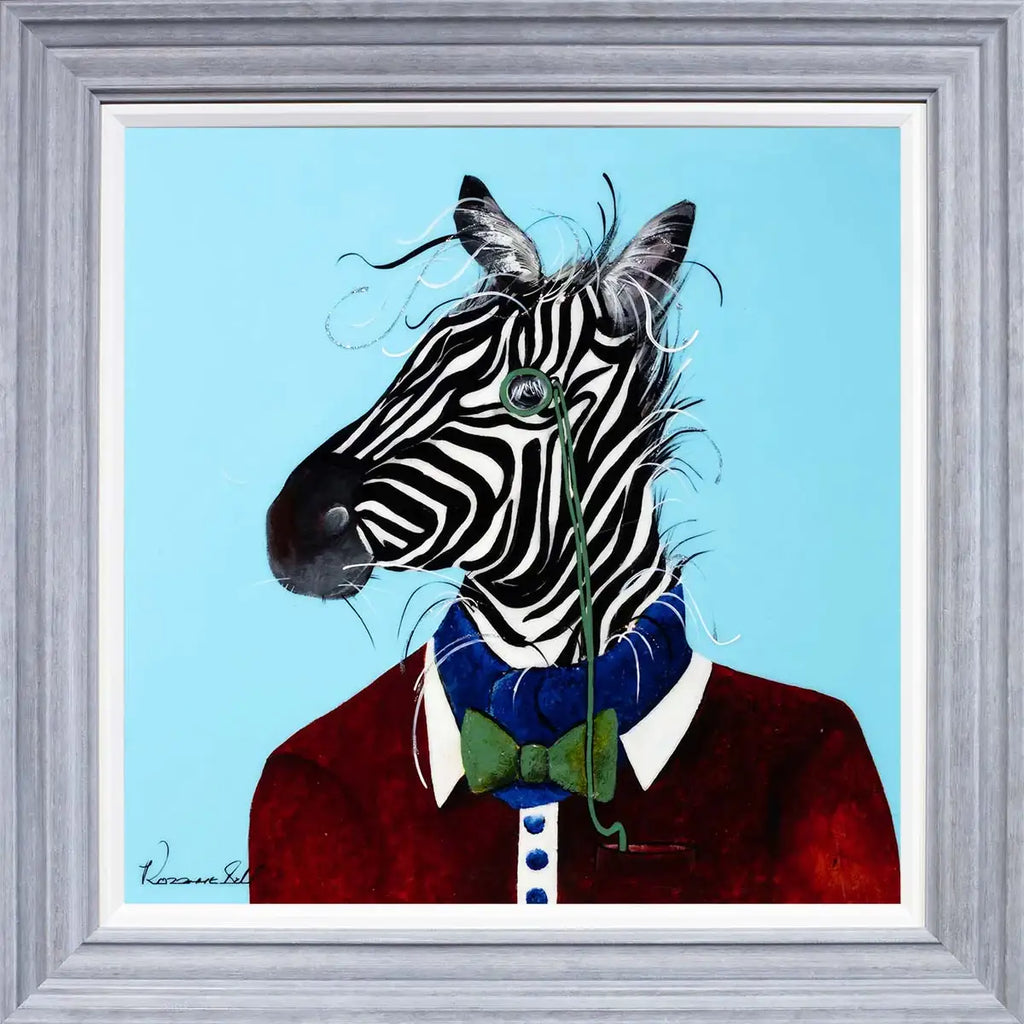 Lord Archibald - Original - SOLD by artist Rozanne Bell - Wyecliffe Galleries