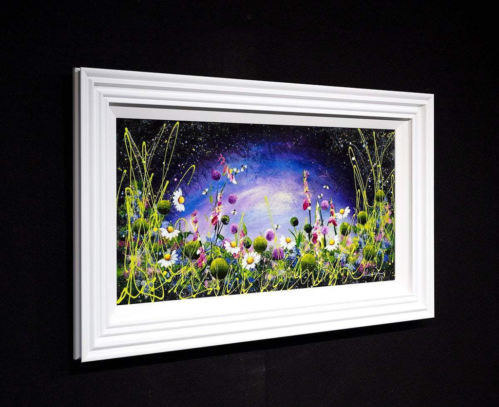 Lost In The Meadow - Original - SOLD by artist Rozanne Bell - Wyecliffe Galleries