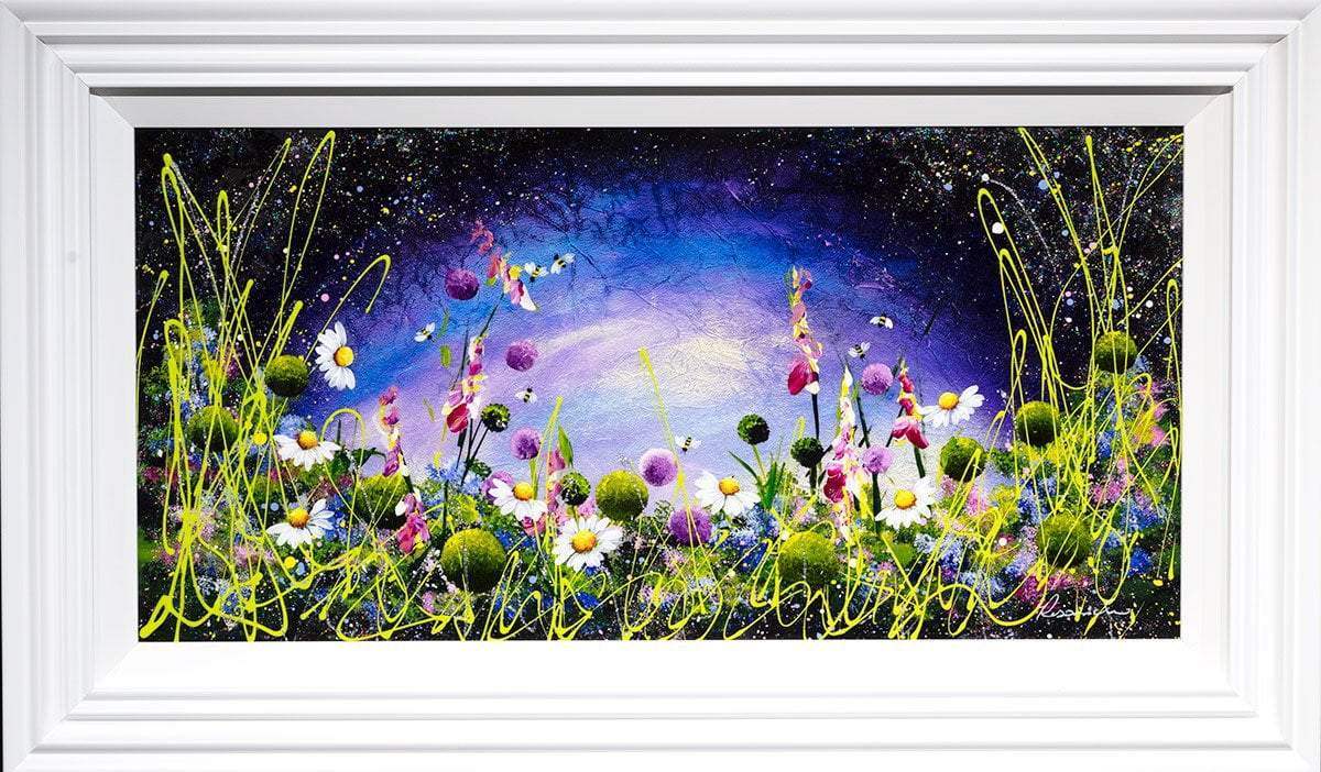 Lost In The Meadow - Original - SOLD by artist Rozanne Bell - Wyecliffe Galleries