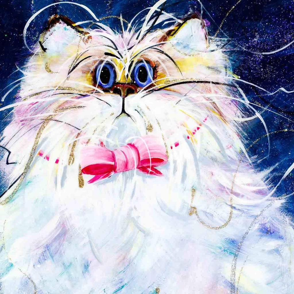 Louis - Original - SOLD by artist Rozanne Bell - Wyecliffe Galleries