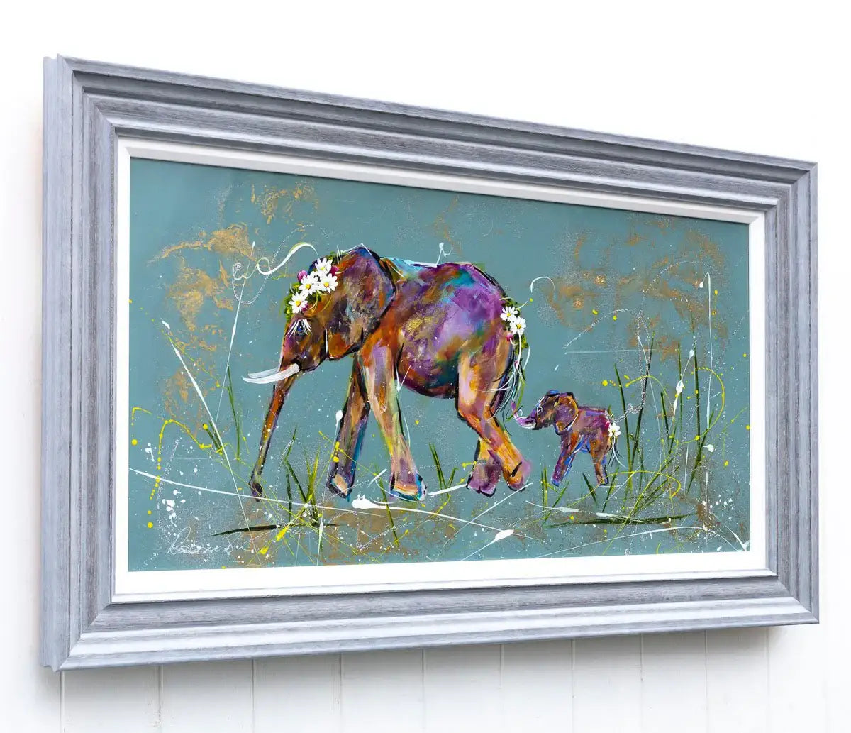 Love is Forever & Always - Original - SOLD by artist Rozanne Bell - Wyecliffe Galleries