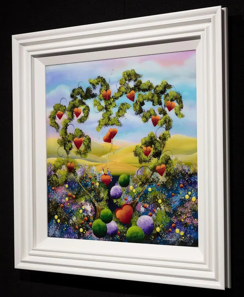 Love Is In Your Heart - Original - SOLD by artist Rozanne Bell - Wyecliffe Galleries