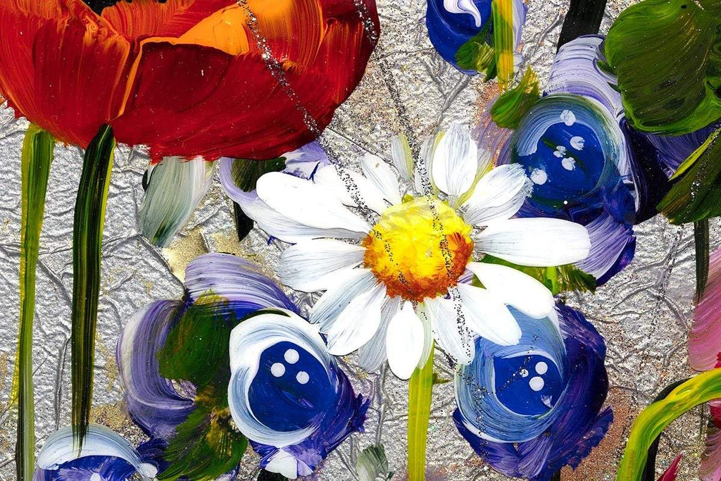 Loves Me, Loves Me Not - Original - SOLD by artist Rozanne Bell - Wyecliffe Galleries