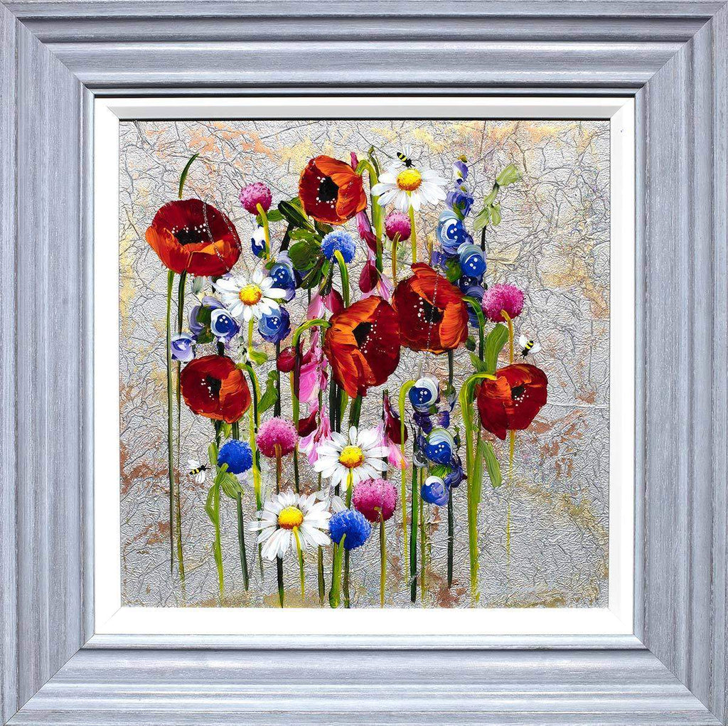 Loves Me, Loves Me Not - Original - SOLD by artist Rozanne Bell - Wyecliffe Galleries