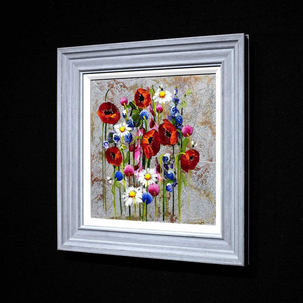Loves Me, Loves Me Not - Original - SOLD by artist Rozanne Bell - Wyecliffe Galleries
