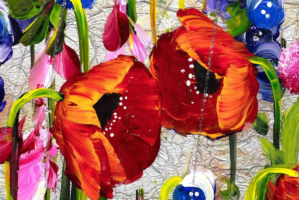 Loves Me, Loves Me Not - Original - SOLD by artist Rozanne Bell - Wyecliffe Galleries