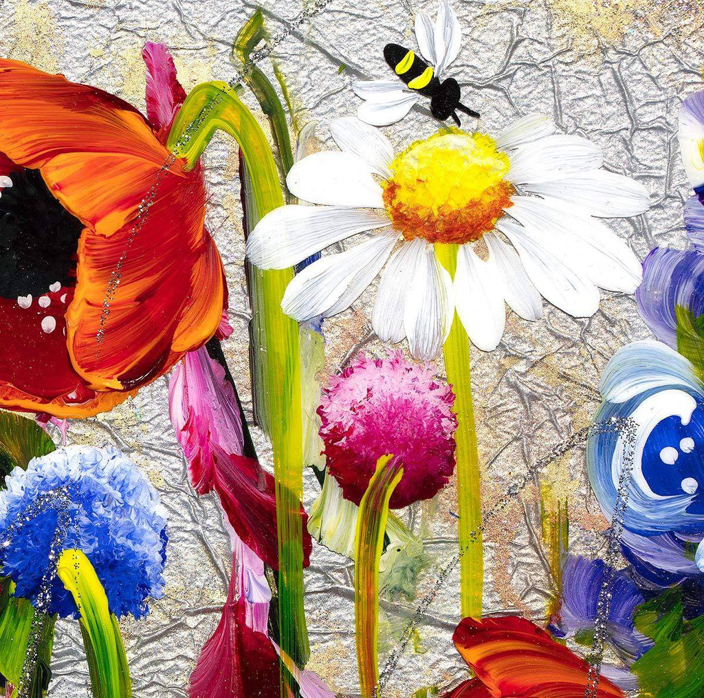 Loves Me, Loves Me Not - Original - SOLD by artist Rozanne Bell - Wyecliffe Galleries