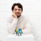 Obi - Original Sculpture - SOLD by artist Rozanne Bell - Wyecliffe Galleries