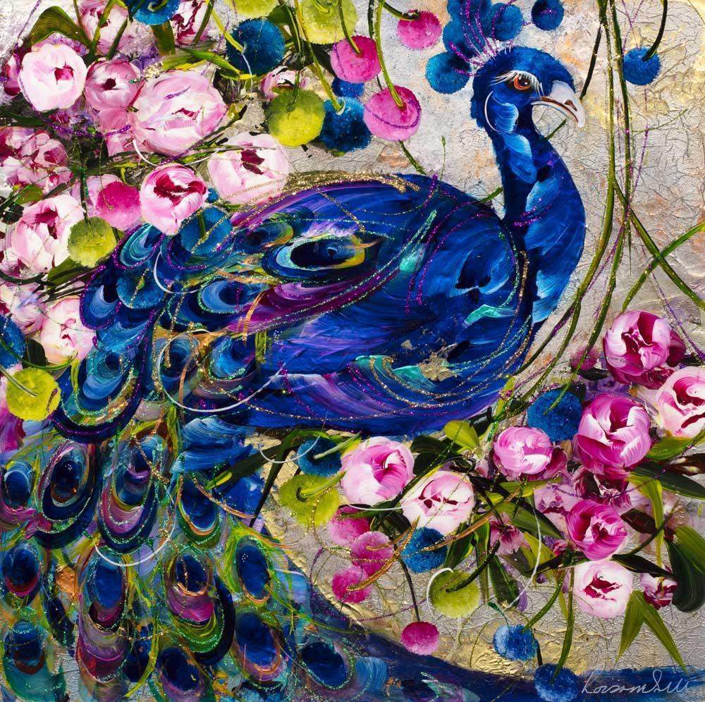 Luna - Original - SOLD by artist Rozanne Bell - Wyecliffe Galleries