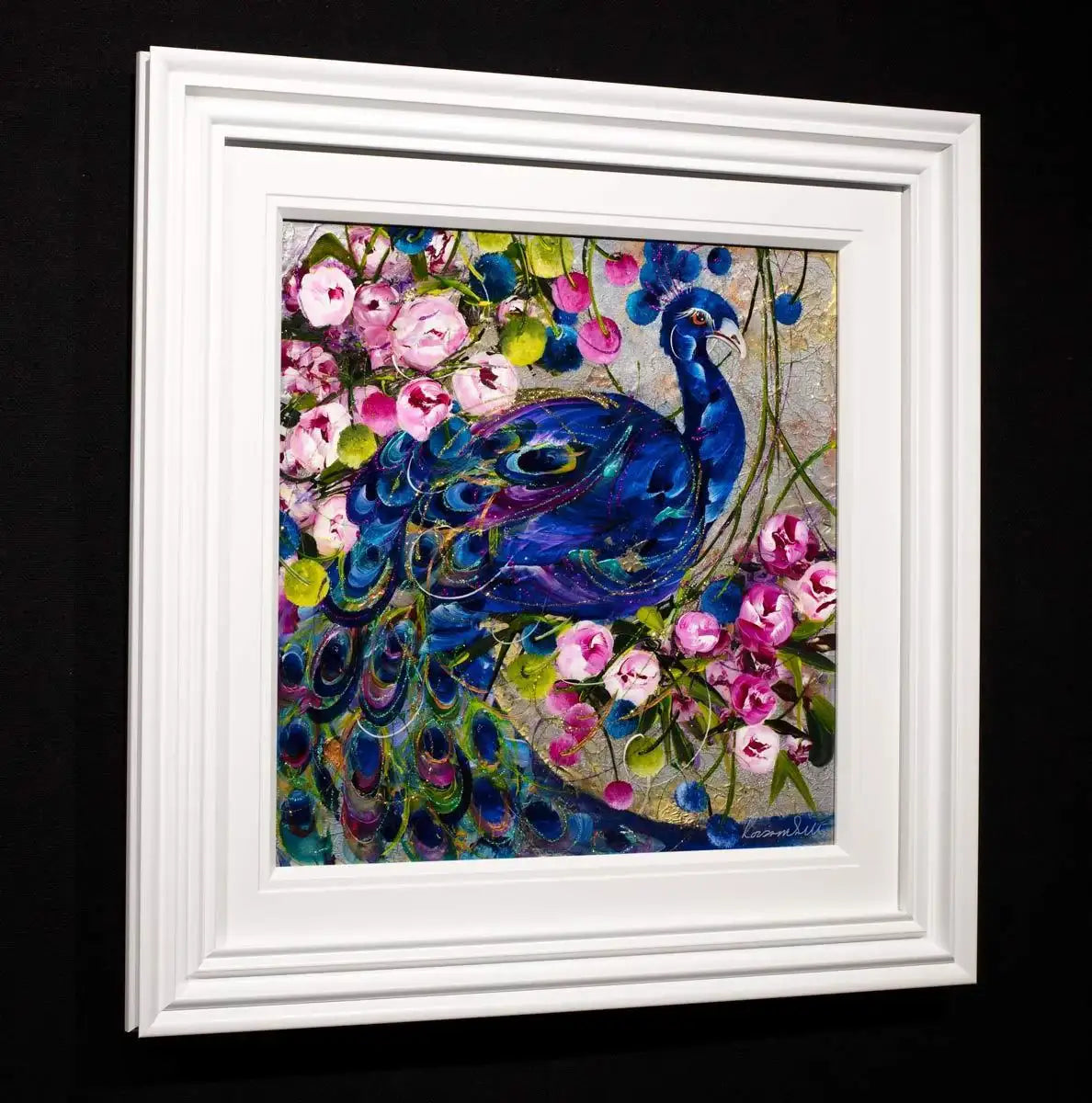 Luna - Original - SOLD by artist Rozanne Bell - Wyecliffe Galleries