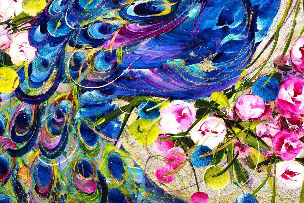 Luna - Original - SOLD by artist Rozanne Bell - Wyecliffe Galleries