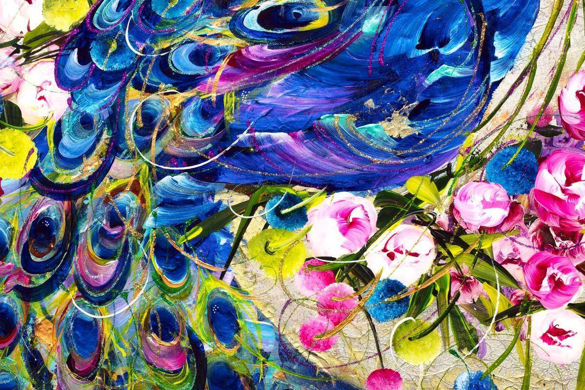 Luna - Original - SOLD by artist Rozanne Bell - Wyecliffe Galleries