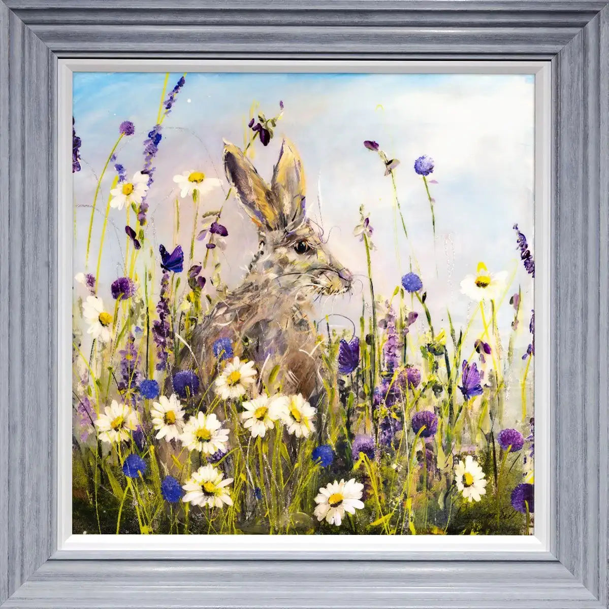 Luna - Original - SOLD by artist Rozanne Bell - Wyecliffe Galleries