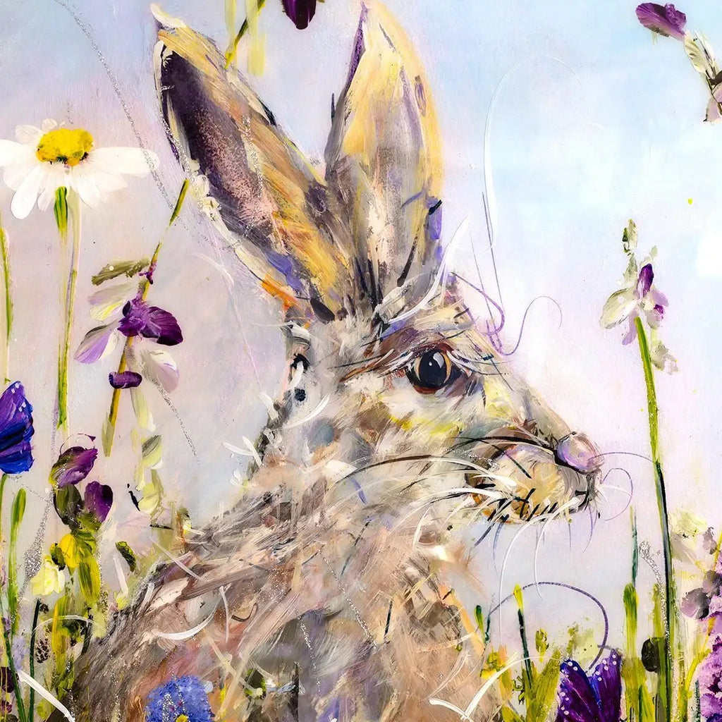 Luna - Original - SOLD by artist Rozanne Bell - Wyecliffe Galleries