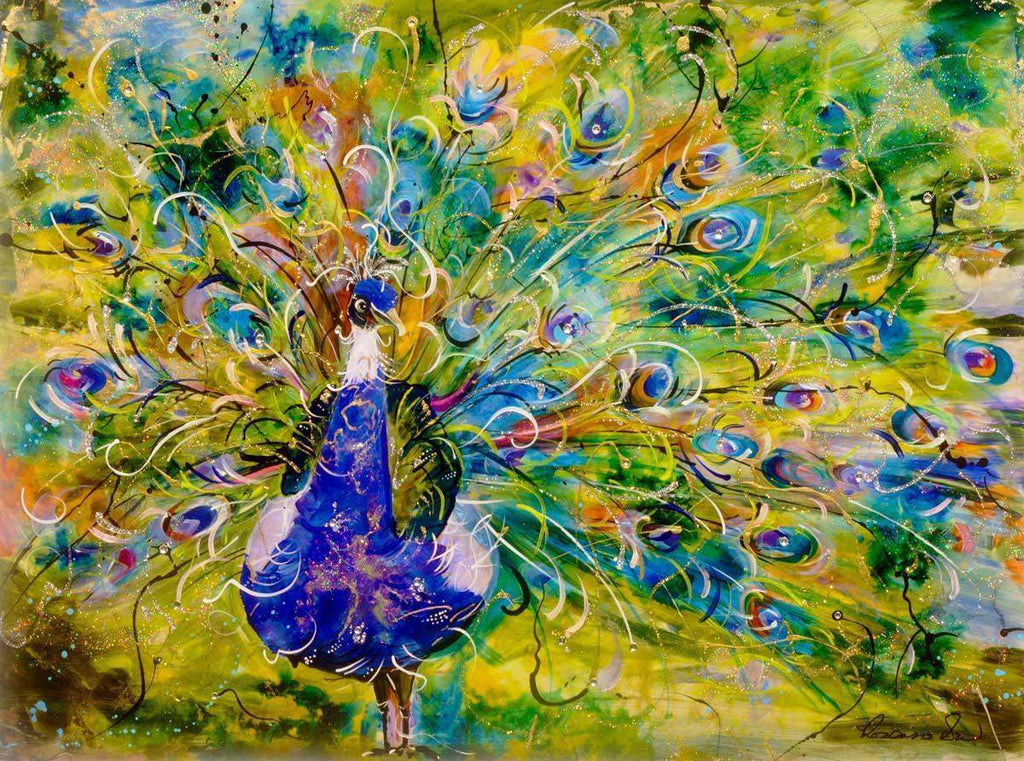 Mad About The Manor - Original - SOLD by artist Rozanne Bell - Wyecliffe Galleries