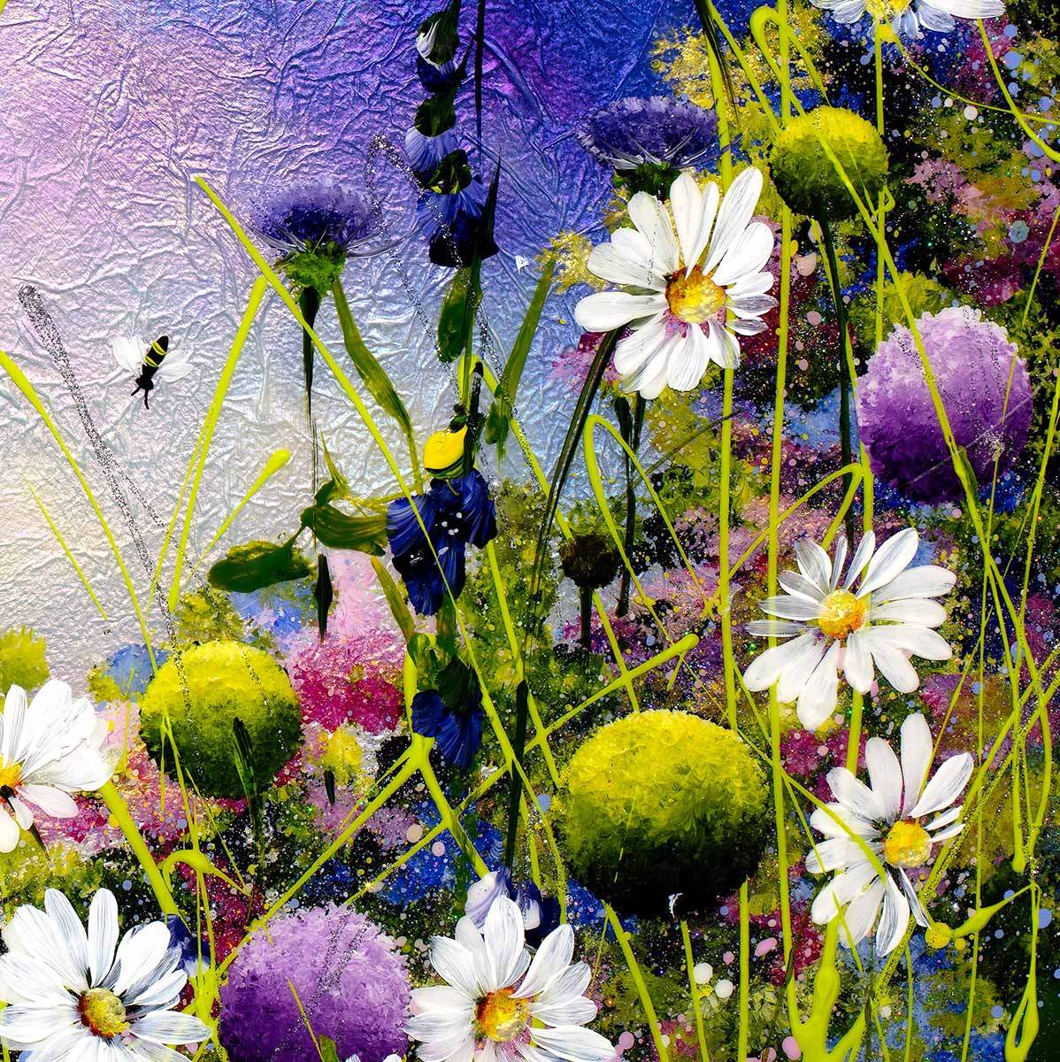 Magical Meadow - Original - SOLD by artist Rozanne Bell - Wyecliffe Galleries