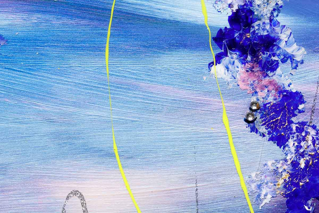 Magical Night - Original - SOLD by artist Rozanne Bell - Wyecliffe Galleries