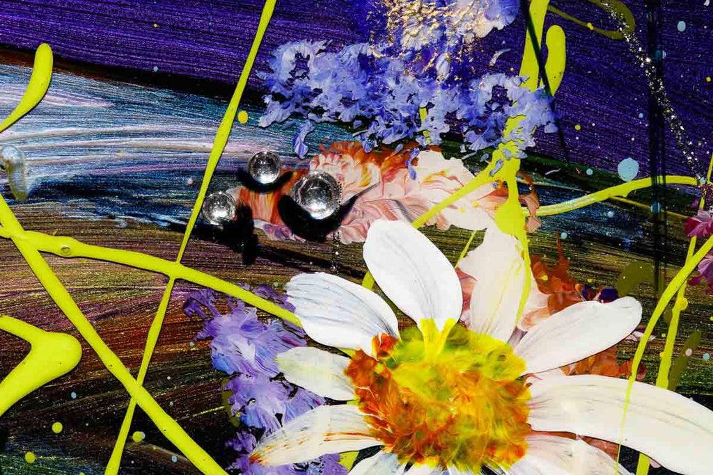 Magical Night - Original - SOLD by artist Rozanne Bell - Wyecliffe Galleries