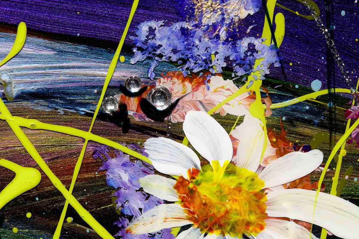 Magical Night - Original - SOLD by artist Rozanne Bell - Wyecliffe Galleries