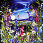 Magical Night - Original - SOLD by artist Rozanne Bell - Wyecliffe Galleries