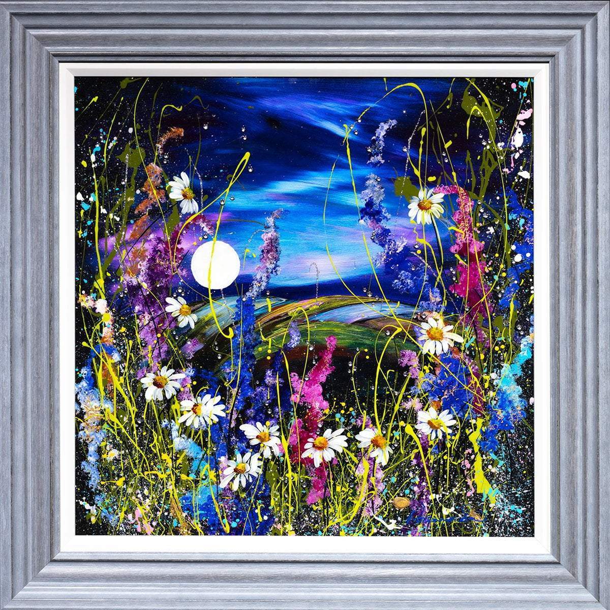 Magical Night - Original - SOLD by artist Rozanne Bell - Wyecliffe Galleries