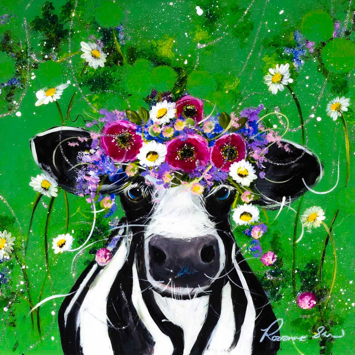 Maisie - Original - SOLD by artist Rozanne Bell - Wyecliffe Galleries