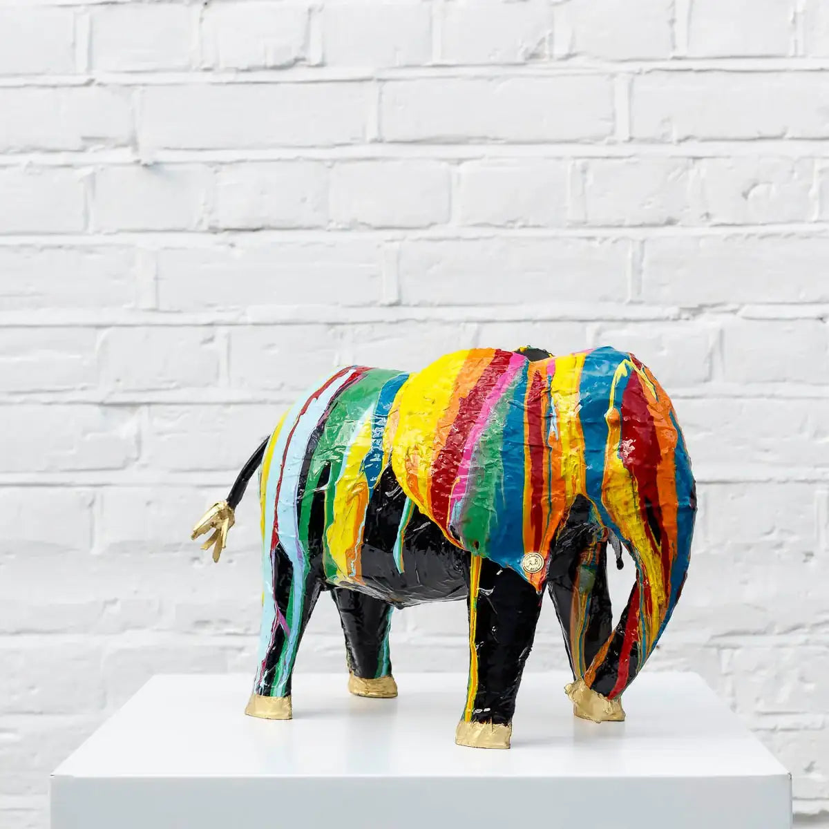 Manny - Original Sculpture - SOLD by artist Rozanne Bell - Wyecliffe Galleries