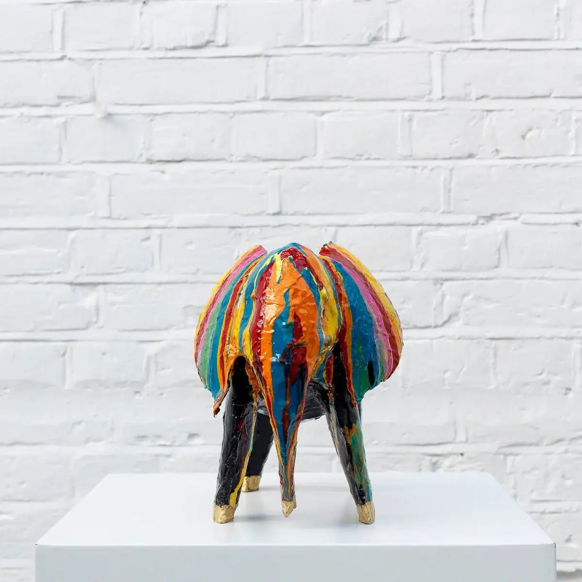 Manny - Original Sculpture - SOLD by artist Rozanne Bell - Wyecliffe Galleries