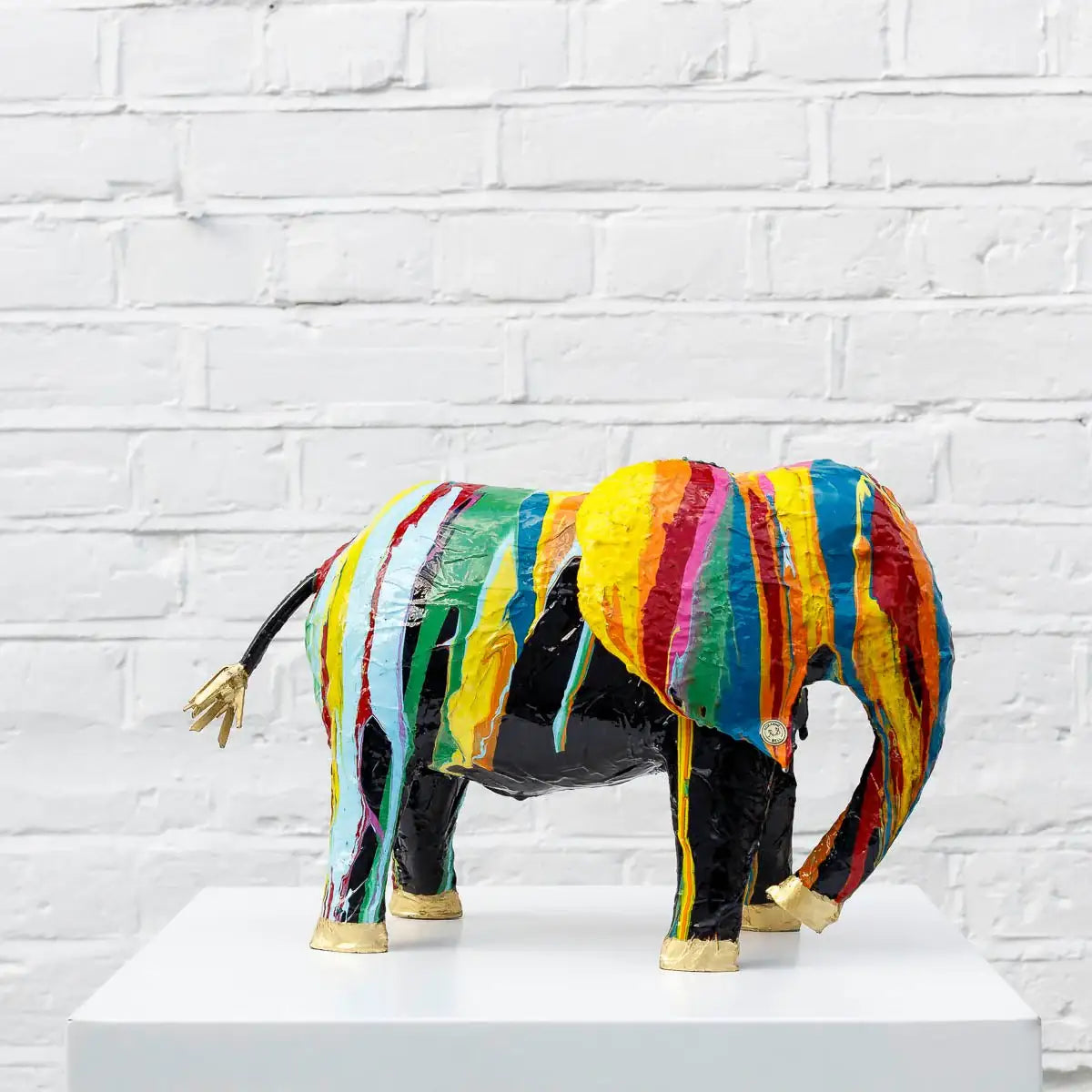 Manny - Original Sculpture - SOLD by artist Rozanne Bell - Wyecliffe Galleries