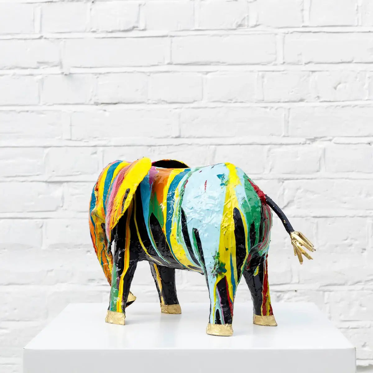 Manny - Original Sculpture - SOLD by artist Rozanne Bell - Wyecliffe Galleries