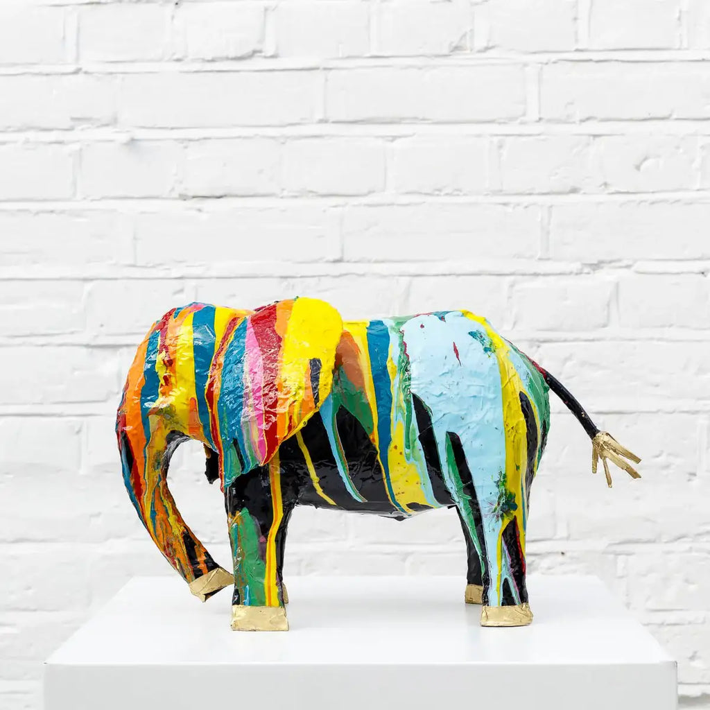 Manny - Original Sculpture - SOLD by artist Rozanne Bell - Wyecliffe Galleries