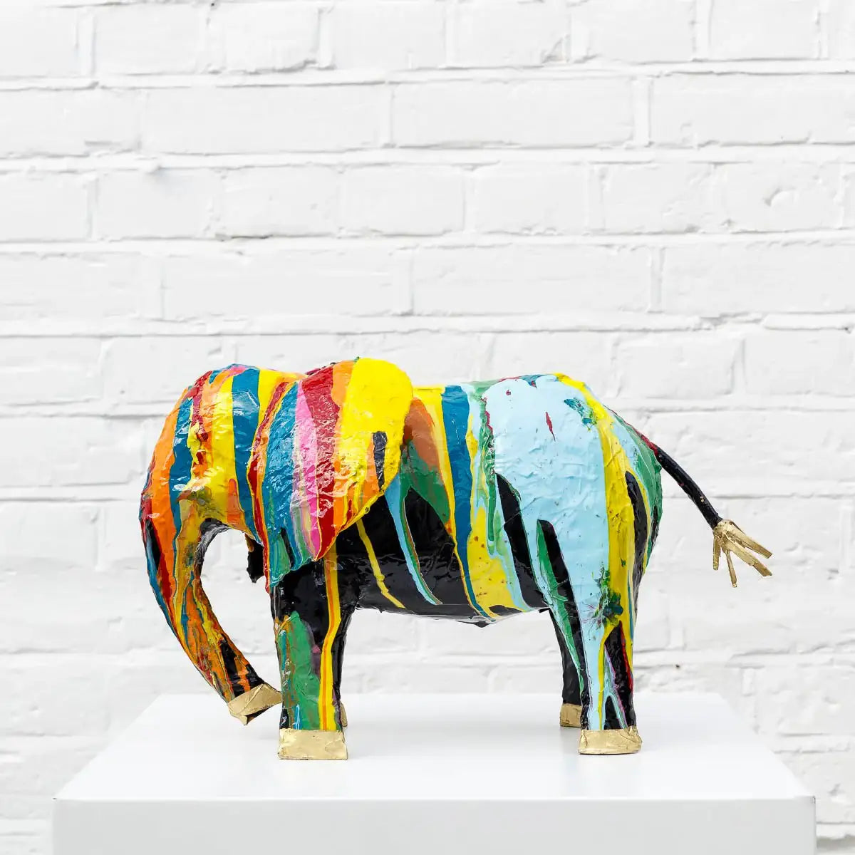Manny - Original Sculpture - SOLD by artist Rozanne Bell - Wyecliffe Galleries