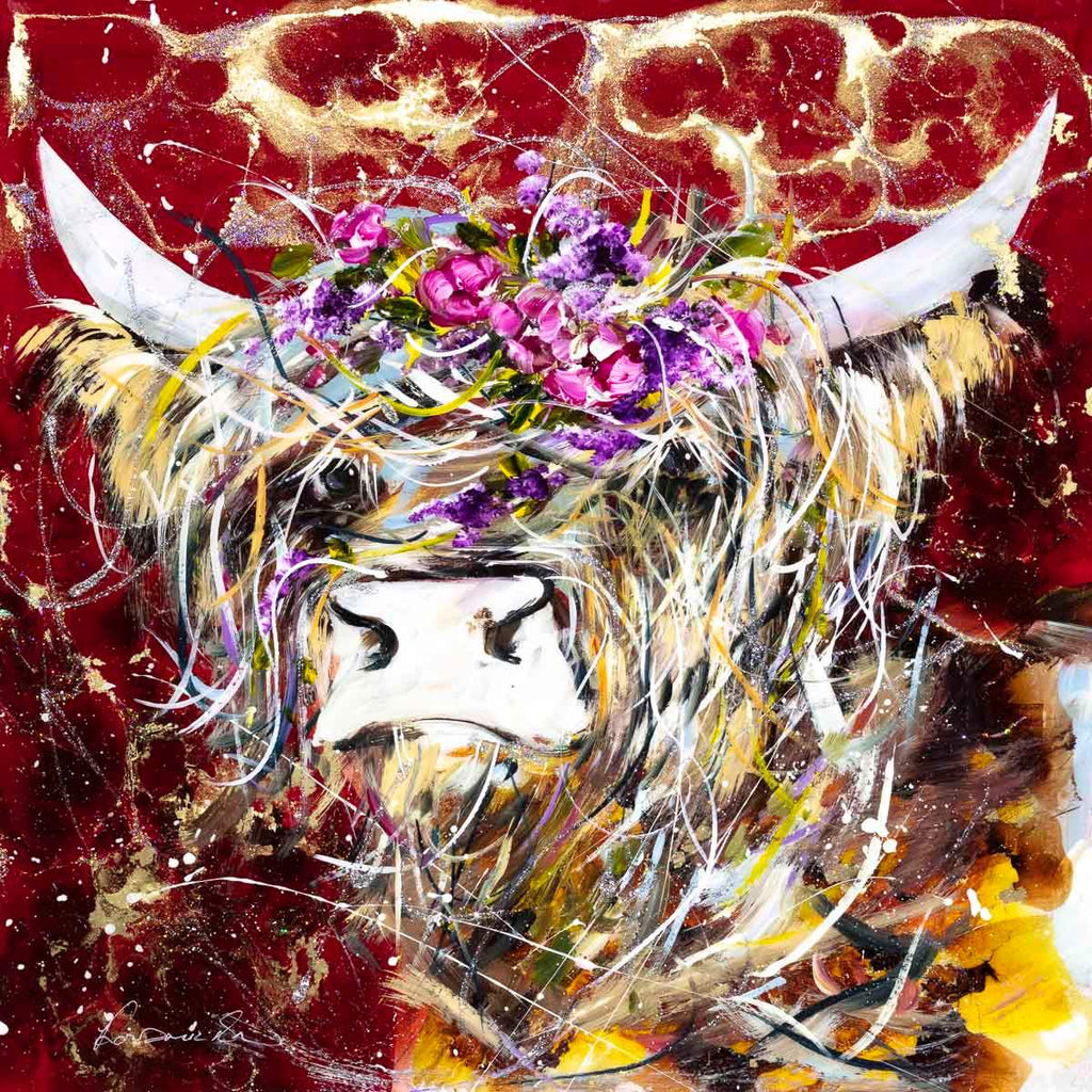 Margaret - Original - SOLD by artist Rozanne Bell - Wyecliffe Galleries