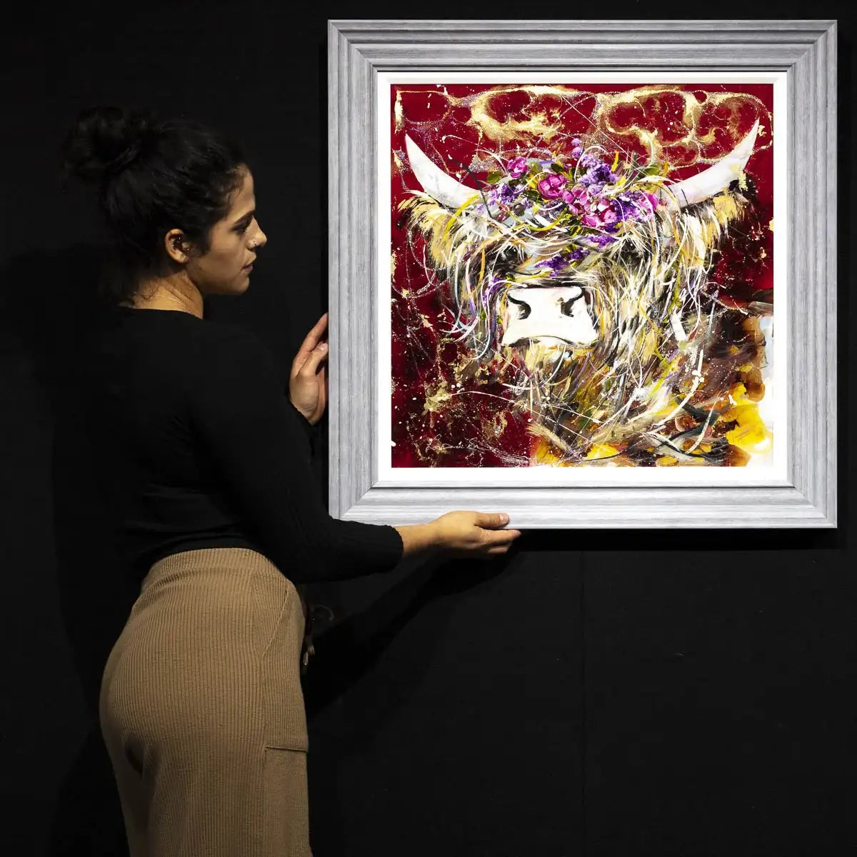 Margaret - Original - SOLD by artist Rozanne Bell - Wyecliffe Galleries