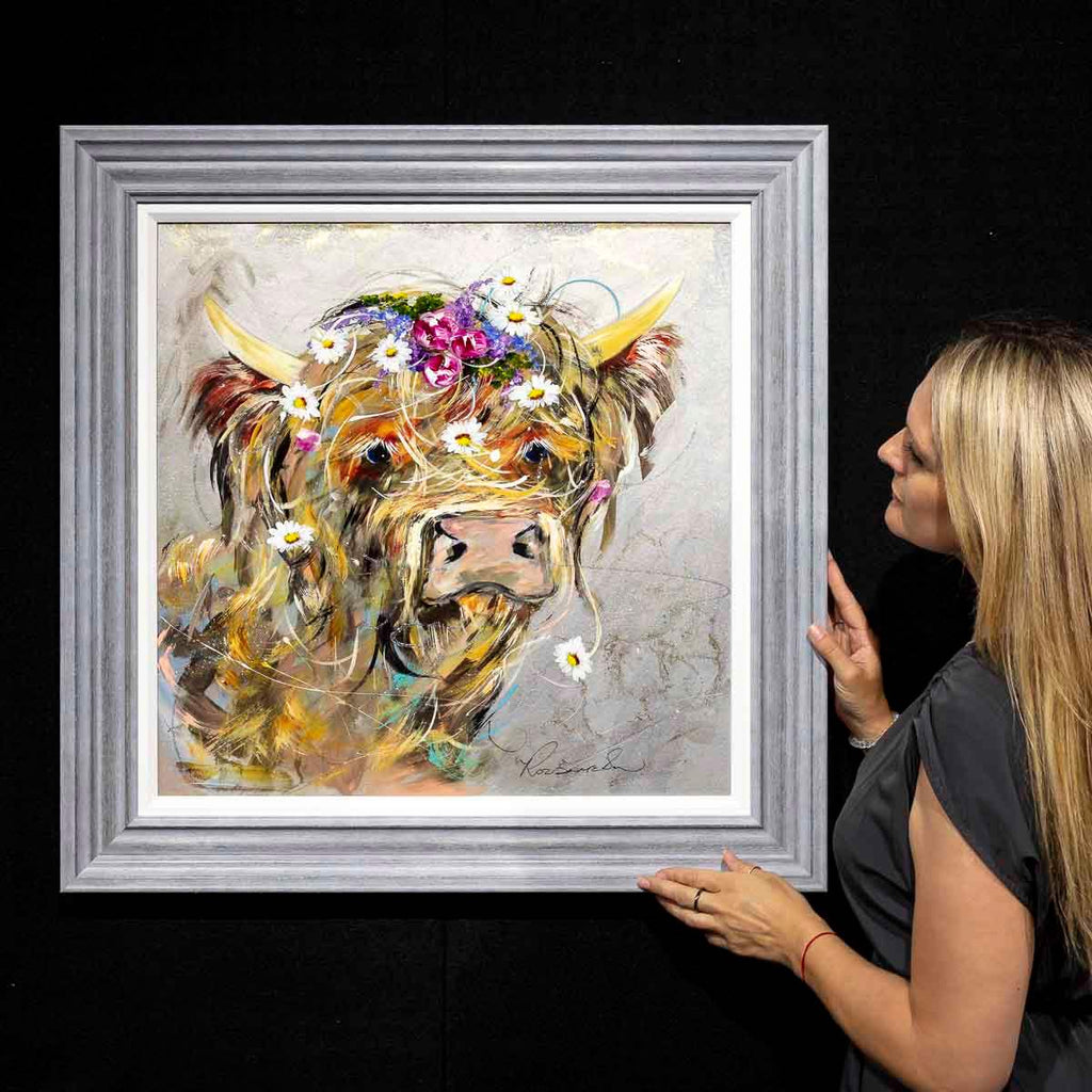 Martha - Original - SOLD by artist Rozanne Bell - Wyecliffe Galleries