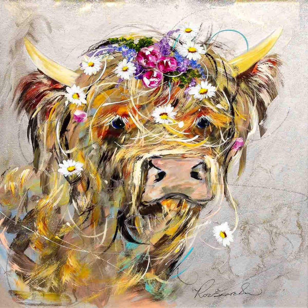 Martha - Original - SOLD by artist Rozanne Bell - Wyecliffe Galleries