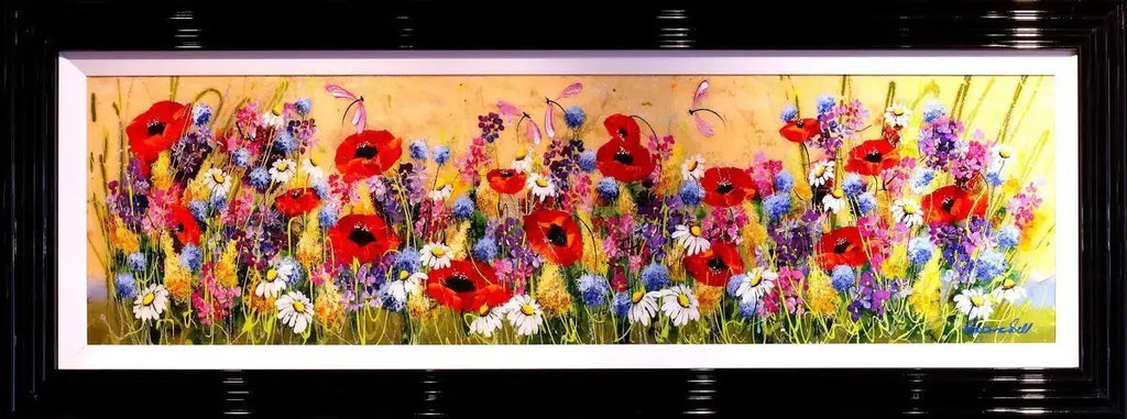 Meadow Walk - SOLD by artist Rozanne Bell - Wyecliffe Galleries