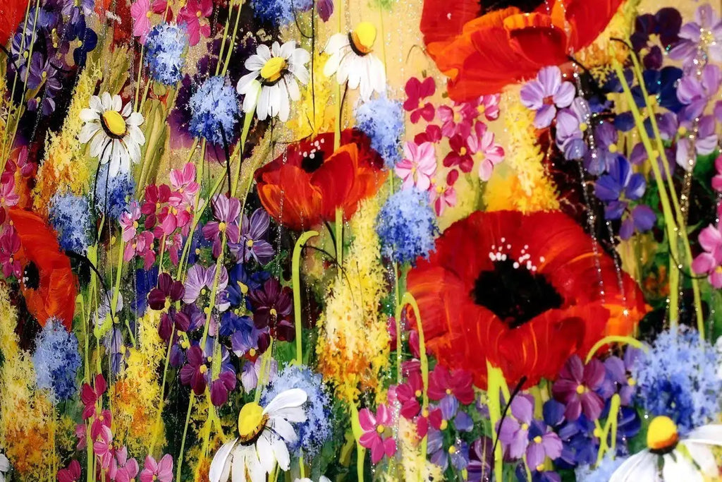 Meadow Walk - SOLD by artist Rozanne Bell - Wyecliffe Galleries