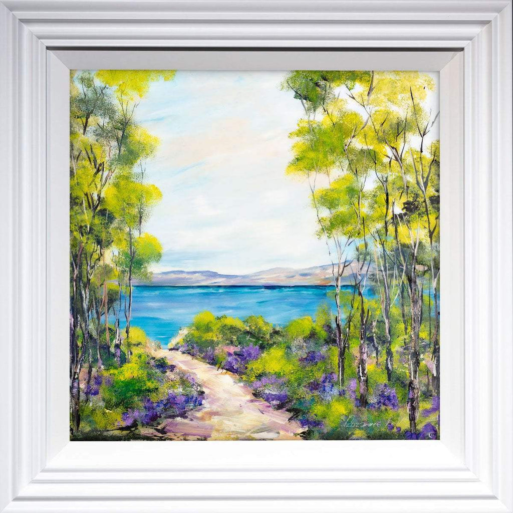 Meet You at the Beach - Original - SOLD by artist Rozanne Bell - Wyecliffe Galleries