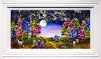 Midnight Stroll - Original - SOLD by artist Rozanne Bell - Wyecliffe Galleries