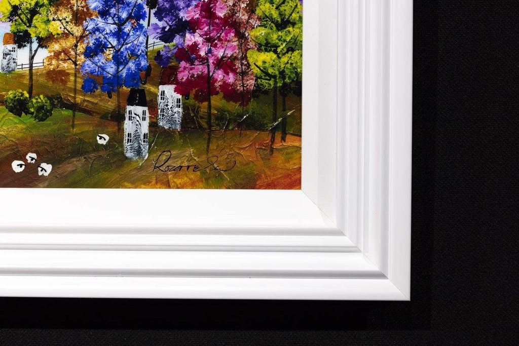 Midnight Stroll - Original - SOLD by artist Rozanne Bell - Wyecliffe Galleries