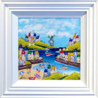 Mill Harbour - Original - SOLD by artist Rozanne Bell - Wyecliffe Galleries