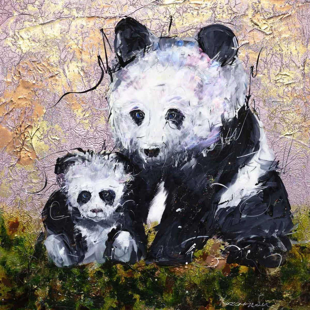 Mini Me - Original - SOLD by artist Rozanne Bell - Wyecliffe Galleries