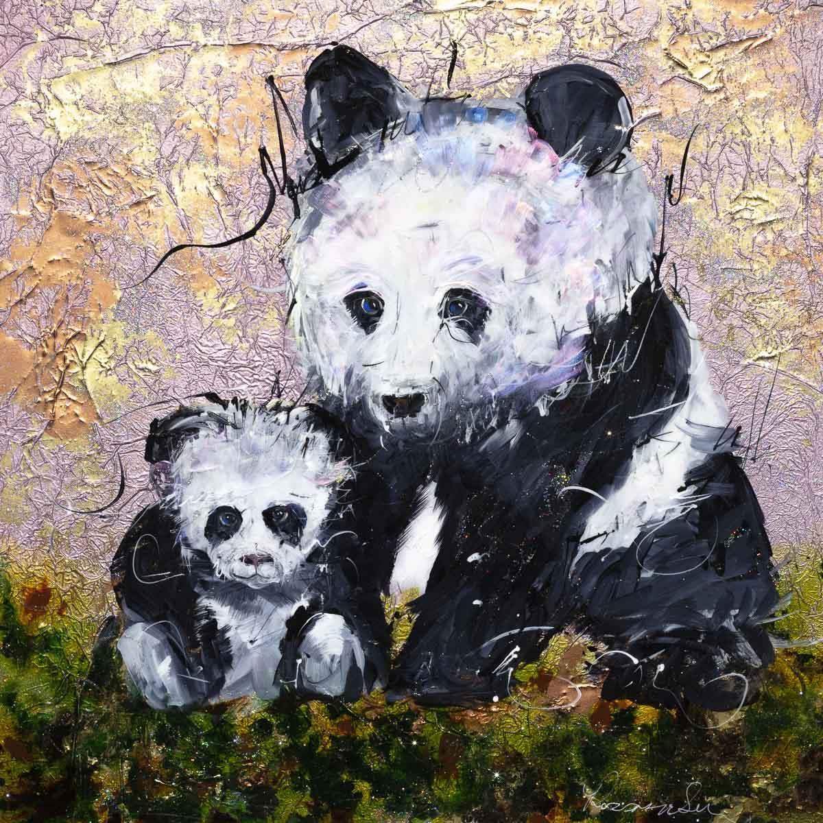 Mini Me - Original - SOLD by artist Rozanne Bell - Wyecliffe Galleries